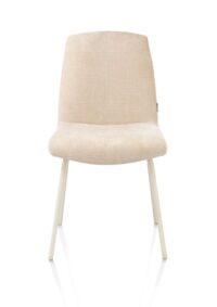 Filipo, eetkamerstoel - frame is tone in tone - stof Cadiz - Creme