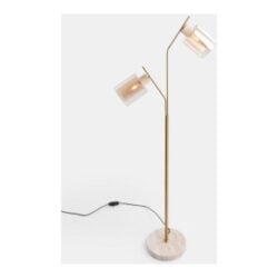 Pimmy vloerlamp 2*e27 - Beige