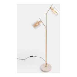Pimmy lampadaire 2*e27 - Beige