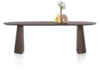 Trenton, eetkamertafel 240 x 110 cm - Clay