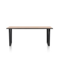Avalox, bartafel 230 x 98 cm - kleur oak natural vintage - V poot