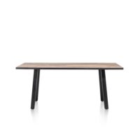 Avalox, table 230 x 98 cm - couleur driftwood - 4 pied