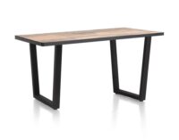 Avalox, bartafel 200 x 98 cm - kleur driftwood - V poot - Afbeelding 2
