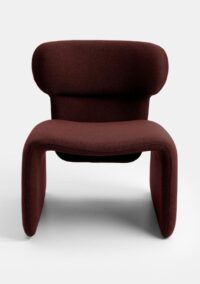 Liva fauteuil - Burgundy red