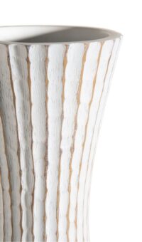 Milou vaas H64,5cm - Wit - Afbeelding 2