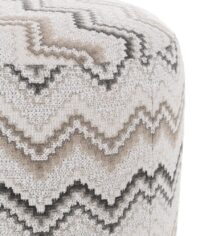 BeautiQ - Lush pouf - ronde 42 cm - Anthracite - Image 3