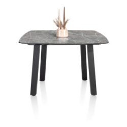 Palace, table ronde 150 x 120 cm - 4-pieds - Gris clair
