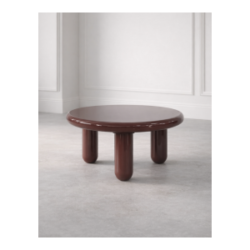 Mauro table basse h38cm - Bordeaux