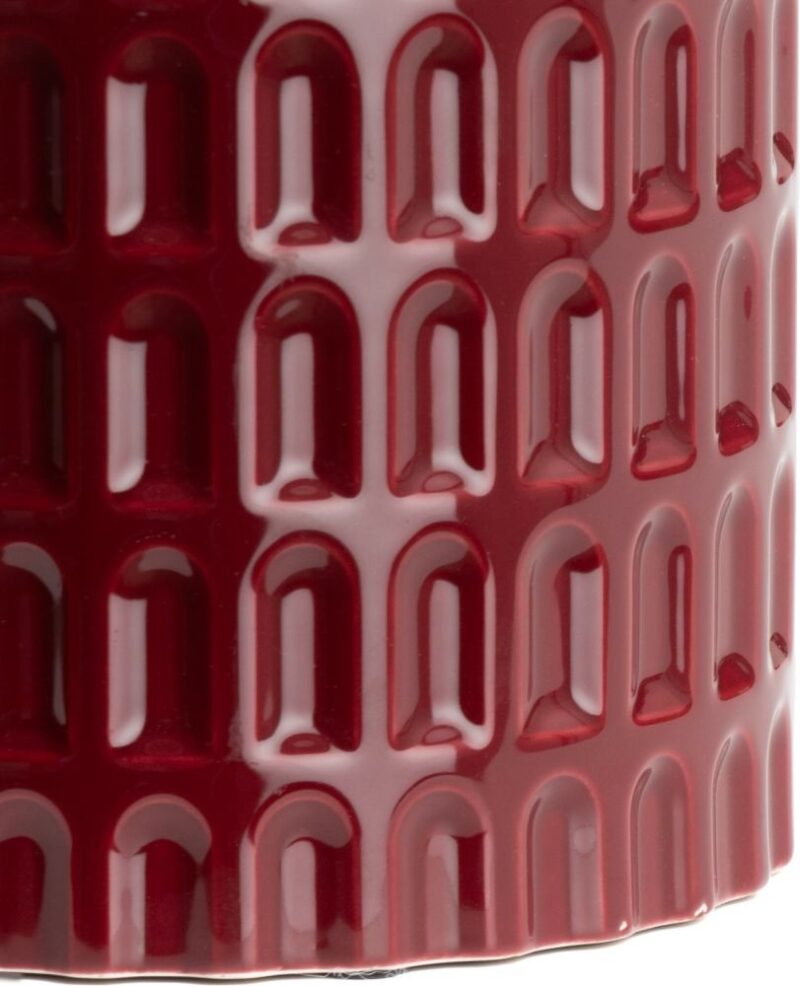 Bisko Pot H16.5Cm - Bordeaux - Afbeelding 3