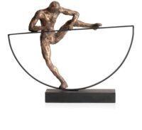 Climbing figurine H33cm - Or - Image 3