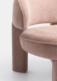 Lysa fauteuil - Rose - Image 3