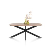 Pavarotti, table 180 x 108 cm - pied central metal