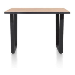Avalox, table de bar 170 x 98 cm - couleur oak natural vintage - V pied