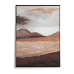 Desert peinture 100x140cm - Brun