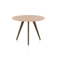 Arvada, bartafel 140 cm, rond, 4 poot - Steel Brown