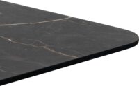 Brest table de bar marble onyx 75x75cm - Or - Image 3