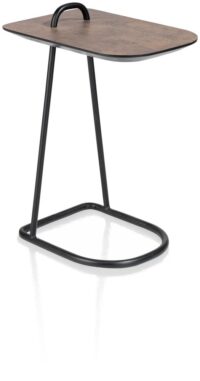 Maze, table pour laptop 45 x 30 cm - hauteur 60,5 cm - Rouille - Image 2