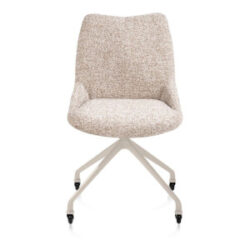 Mats, chaise - roulettes - creme - Luton - Cuivre