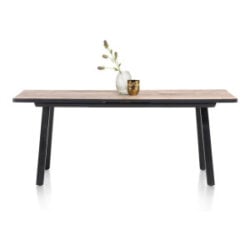 Avalox, uitschuif bartafel 190 (+ 60) x 98 cm - kleur driftwood - 4 poot