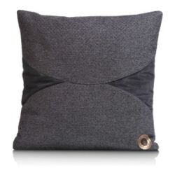 Timeless - Aria coussin 45x45cm - Anthracite