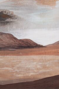 Desert schilderij 100x140cm - Bruin - Afbeelding 2