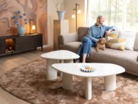 Jonne salontafel H38cm - Cremekleurig - Afbeelding 3