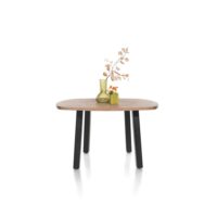 Pavarotti, table 130 x 110 cm - oval - pieds de table (4) metal