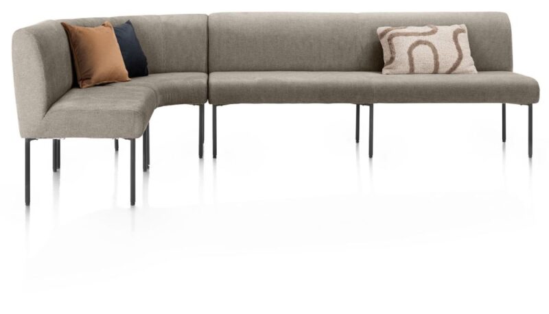 Reverso, Banc 80 Cm - Confort Ressorts - Tissu Livigno - Brun - Image 2