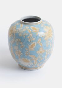 Sora vaas h29cm - Blauw