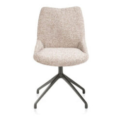 Mats, chaise - pivotante - graphite - Luton - Cuivre