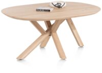 Shimla, eetkamertafel 160 x 130 cm - houten poten - Afbeelding 2