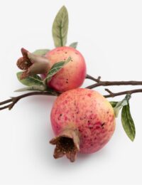 Pomegranate kunstbloem H82cm - Rood - Afbeelding 2