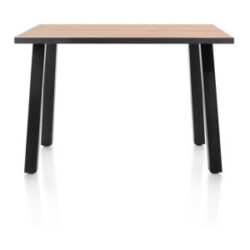 Avalox, bartafel 140 x 98 cm - kleur naturel - 4 poot