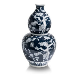 Ling vase H61cm - Bleu