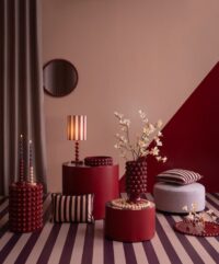 DOTS spiegel d60cm - Ruby - Afbeelding 3