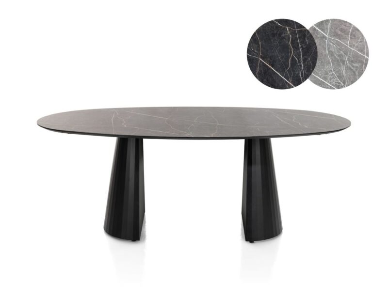 Arabax, Table - Ellipse - 210 X 120 Cm - Onyx - Image 3