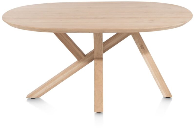 Shimla, Eetkamertafel 160 X 130 Cm - Houten Poten - Afbeelding 3