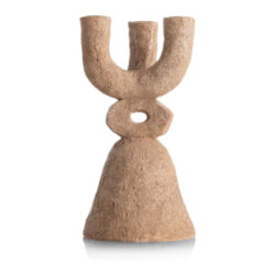 June bougeoir H27cm - Brun