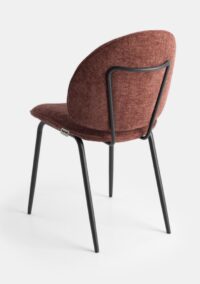 Milo eetkamerstoel - Burgundy red - Afbeelding 2