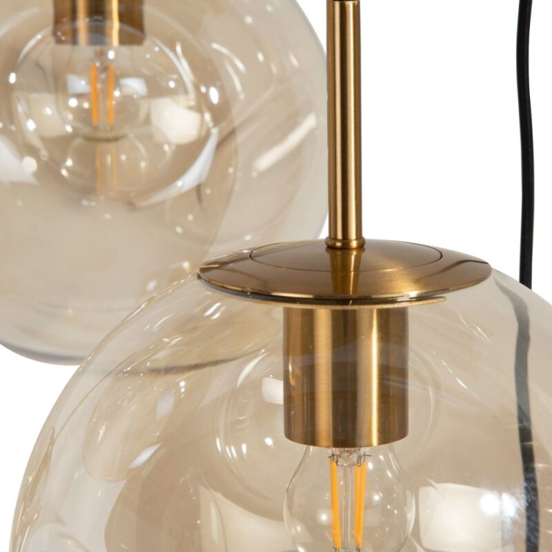 Bo Hanglamp 5*E27 - Goud - Afbeelding 3