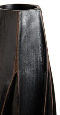 Merle vase H81cm - Noir - Image 2