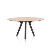 Minato, bartafel - ellips - 210 x 105 cm. (hoogte: 92 cm.) - Light Natural Oak