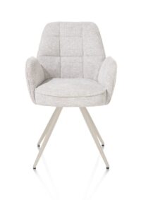 Bell, armstoel - creme frame - pocket - combi Calabria/Vada - Kiezel