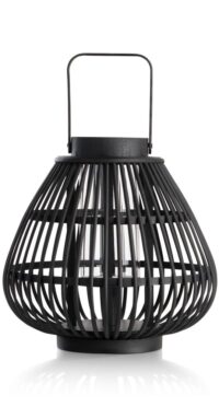 Philou photophore H26,5cm - Noir