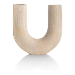 Suze vaas H16cm - Beige