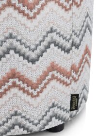 BeautiQ - Lush pouf - ronde 42 cm - cuivre - Image 2
