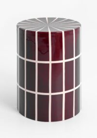 Skye bijzettafel H45cm - Bordeaux