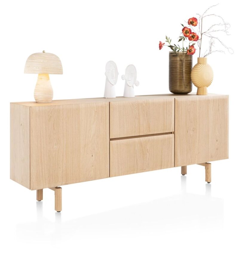 Azulo, Dressoir 200 Cm - 2-Deuren + 2-Laden - Afbeelding 2