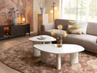 Jonne salontafel H38cm - Cremekleurig - Afbeelding 2