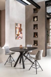 Cosenza, eetkamertafel 160 x 115 cm - Onyx - Afbeelding 3